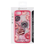 Dubleup Bumper With 3 In 1 Back Case Pink For Apple iPhone X