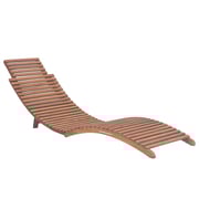Vidaxl Folding Sun Lounger Solid Teak Wood Vidaxl Folding Sun Lounger Solid Teak Wood