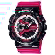 Casio GA-110RB-1A G-Shock Red Resin Analog/Digital Watch Men
