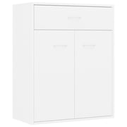 vidaXL Sideboard White 60x30x75 cm Engineered Wood vidaXL Sideboard White 60x30x75 cm Engineered Wood