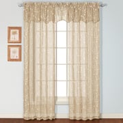 United Curtain Savannah Window Curtain Panel, 51 By 84-Inch, Taupe United Curtain Savannah Window Curtain Panel, 51 By 84-Inch, Taupe