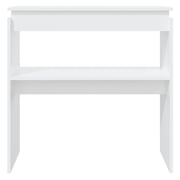 Vidaxl Console Table White 80x30x80 Cm Engineered Wood Vidaxl Console Table White 80x30x80 Cm Engineered Wood