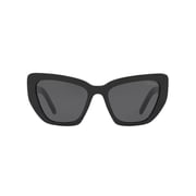 Prada Black Plastic Women PA-08VS-1AB5S0-55 Sunglasses Prada Black Plastic Women PA-08VS-1AB5S0-55 Sunglasses