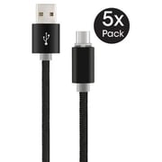 Xcell Micro USB Cable Black X 5 Pack