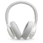 JBL LIVE 650BTNC Wireless Over-Ear Noise-Cancelling Headphone White