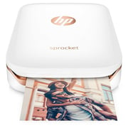 HP Sprocket Bluetooth Photo Printer White