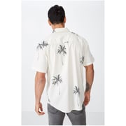 Cotton On Short Sleeve ResorT-Shirt White Large