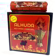 Al Huda Red Omani Charcoal-charco-lite Charcoal- Smart Charcoal Tablets-bakhoor Charcoal And Quick Iqnite Charcoal 33 Mm