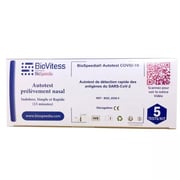 Biospeedia Biovitess Covid-19 Antigen Rapid Self Autotest Kit 5's Biospeedia Biovitess Covid-19 Antigen Rapid Self Autotest Kit 5's
