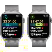 Apple Watch Series 8 GPS + Cellular 41mm Silver Stainless Steel Case with Silver Milanese Loop Apple Watch Series 8 GPS + Cellular 41mm Silver Stainless Steel Case with Silver Milanese Loop