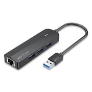 Vention 3-port Usb 3.0 Hub With Gigabit Ethernet Adapter 0.15m Black CHNBB Vention 3-port Usb 3.0 Hub With Gigabit Ethernet Adapter 0.15m Black CHNBB