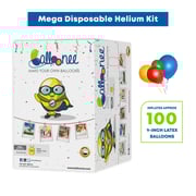Balloonee Mega Disposable Helium Party Kit Balloonee Mega Disposable Helium Party Kit