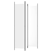 vidaXL 3-Panel Room Divider White 150x220 cm Fabric vidaXL 3-Panel Room Divider White 150x220 cm Fabric