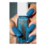 Layla Ceramic Effect Nail Polish Vintage Turquoise 025
