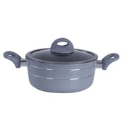 Royalford 9-piece Smart Forged Aluminium Cookware Set Grey