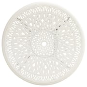vidaXL Garden Table White 90x90x74 cm Cast Aluminium vidaXL Garden Table White 90x90x74 cm Cast Aluminium