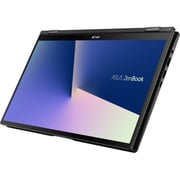 Asus Zenbook Flip 14 UX463FL-AI014T 2-in-1 Laptop - Core i7 1.8GHz 16GB 1TB 2GB Win10 14inch FHD Gun Grey English/Arabic Keyboard