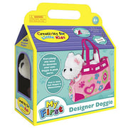 Creativity For Kids Designer Doggie - Decorate And Play, Plush Dog Toy And Carrier Purse Creativity For Kids Designer Doggie - Decorate And Play, Plush Dog Toy And Carrier Purse