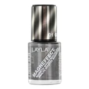 Layla Magneffect Nail Polish Gun Metal 001