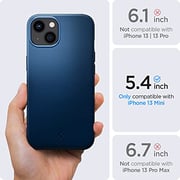 Spigen Thin Fit Designed For Iphone 13 Mini Case Cover - Navy Blue Spigen Thin Fit Designed For Iphone 13 Mini Case Cover - Navy Blue