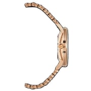 Ecstacy Rose Gold Stainless Steel Analog Watch For Women E9505-RBKL