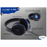 Snakebyte SB913136 Headset 4 Pro On Ear Gaming Headset For PS4 Black/Blue