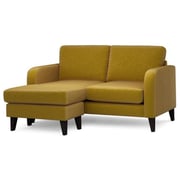 Galaxy Design Truth Smart L Shape Sofa Goldish Yellow