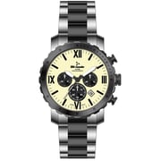 Tornado Two Tone Black Stainless Steel Men Watch T7103-QBTI Tornado Two Tone Black Stainless Steel Men Watch T7103-QBTI