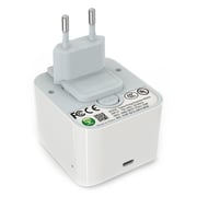 Owon Zigbee Split Air Conditioner IR Controller with Room Temperature Display and Emission Sensor Covers 180 Target Area White Owon Zigbee Split Air Conditioner IR Controller with Room Temperature Display and Emission Sensor Covers 180 Target Area White