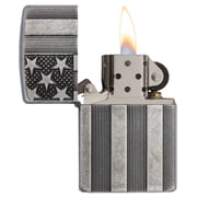 Zippo 28974 Us Flag Armor Chrome Windproof Lighter Zippo 28974 Us Flag Armor Chrome Windproof Lighter