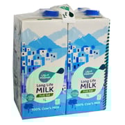 Mazoon Long Life Full Fat Milk - 1L (PACK OF 4)