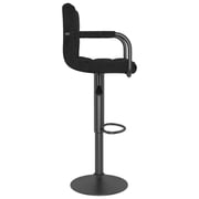 Vidaxl Bar Stools 2 Pcs Black Velvet Vidaxl Bar Stools 2 Pcs Black Velvet