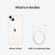 Apple iPhone 14 Plus 128GB Startlight - International Version (Physical Dual Sim) Apple iPhone 14 Plus 128GB Startlight - International Version (Physical Dual Sim)
