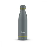 Goui Stainless Steel Bottle With Power Bank 6000mAh Grey