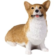 Sandicast Red Pembroke Welsh Corgi Sculpture, Sitting, Small Size Sandicast Red Pembroke Welsh Corgi Sculpture, Sitting, Small Size