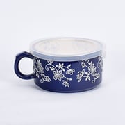 Temptations Floral Lace Meal Mugs with Gift Boxes Set - 4 Piece - Blue Temptations Floral Lace Meal Mugs with Gift Boxes Set - 4 Piece - Blue