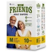 Friends Adult Diapers Easy Medium 10's Friends Adult Diapers Easy Medium 10's