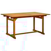Vidaxl Garden Dining Table (150-200)x100x75 Cm Solid Acacia Wood Vidaxl Garden Dining Table (150-200)x100x75 Cm Solid Acacia Wood