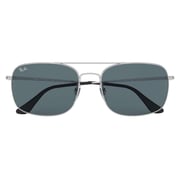 RayBan RB3611-003/R5-60 Silver Metal Unisex Sunglasses