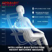 Coolbaby Deluxe Electric Massage Chair Sl Guide Rail Space Multi-Function Zero Gravity Massage Chair- DDAMY02-WT-SRK Coolbaby Deluxe Electric Massage Chair Sl Guide Rail Space Multi-Function Zero Gravity Massage Chair- DDAMY02-WT-SRK