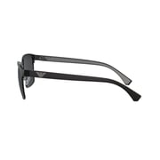 Emporio Armani Black Metal Men EM-2087-301487-56 Sunglasses