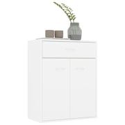 vidaXL Sideboard White 60x30x75 cm Engineered Wood vidaXL Sideboard White 60x30x75 cm Engineered Wood