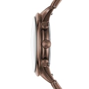 Buy Fossil FS5347 Townsman 44mm Chronograph Brown Stainless Steel