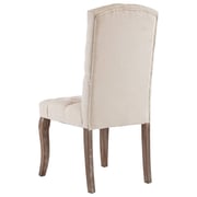 vidaXL Dining Chairs 2 pcs Beige Linen-Look Fabric vidaXL Dining Chairs 2 pcs Beige Linen-Look Fabric