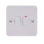 Schneider Electric Ggbl5011 Lisse Fuse Connection Unit, Led, 1-band, 13a, White, 10-pack Schneider Electric Ggbl5011 Lisse Fuse Connection Unit, Led, 1-band, 13a, White, 10-pack
