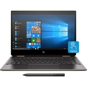 HP Spectre x360 13t-aw000 CTO Laptop - Core i7 1.3GHz 16GB 512GB Shared Win10 13.3inch FHD Dark Ash Silver English Keyboard HP Spectre x360 13t-aw000 CTO Laptop - Core i7 1.3GHz 16GB 512GB Shared Win10 13.3inch FHD Dark Ash Silver English Keyboard