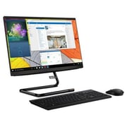 Lenovo Idea Centre AIO 3 All-in-One Desktop - Core i3 1.2GHz 4GB 1TB Win10 21.5inch FHD Black English/Arabic Keyboard