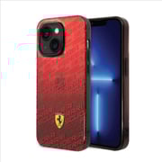 Ferrari Gradient TPU Scuderia Case Red With Dyed Bumper iphone 14 Ferrari Gradient TPU Scuderia Case Red With Dyed Bumper iphone 14