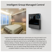 سونوف Nspanel-e Wi-fi 2 جانج Smart Scene لوحة Hmi لمفتاح الجدار ، تحكم ذكي في درجة الحرارة أسود سونوف Nspanel-e Wi-fi 2 جانج Smart Scene لوحة Hmi لمفتاح الجدار ، تحكم ذكي في درجة الحرارة أسود