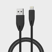 Powerology Iphone Charging Cable Apple Mfi Certified Braided Usb-a To Lightning Cable - 1.2 Meter Black Powerology Iphone Charging Cable Apple Mfi Certified Braided Usb-a To Lightning Cable - 1.2 Meter Black